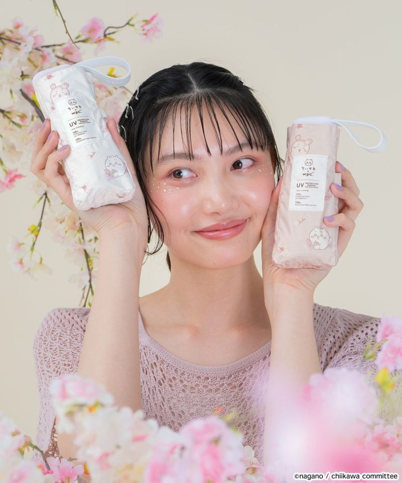 『預訂』WPC x Chiikawa 輕盈防UV 晴雨天兩用折疊傘