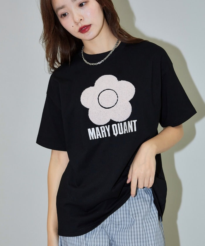 『預訂』MARY QUANT× PUBLUX Sagara Flower 刺繡 Tee
