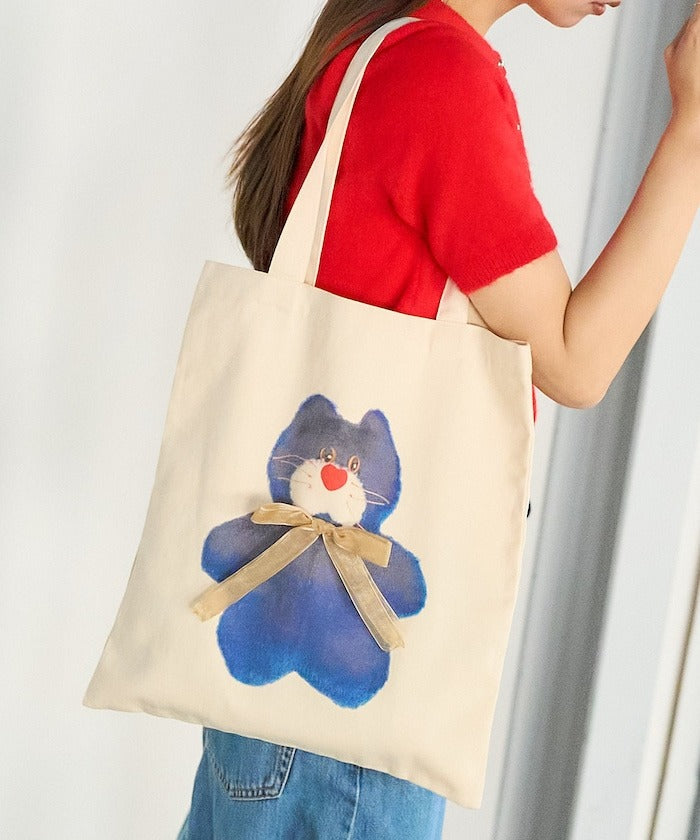 『預訂』(日本5月下旬發貨) PUBLUX x mojojojo 聯名 Tote Bag