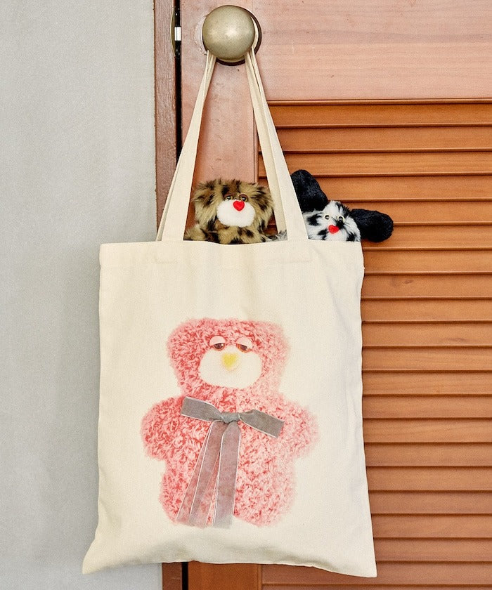 『預訂』(日本5月下旬發貨) PUBLUX x mojojojo 聯名 Tote Bag