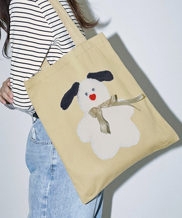 『預訂』(日本5月下旬發貨) PUBLUX x mojojojo 聯名 Tote Bag