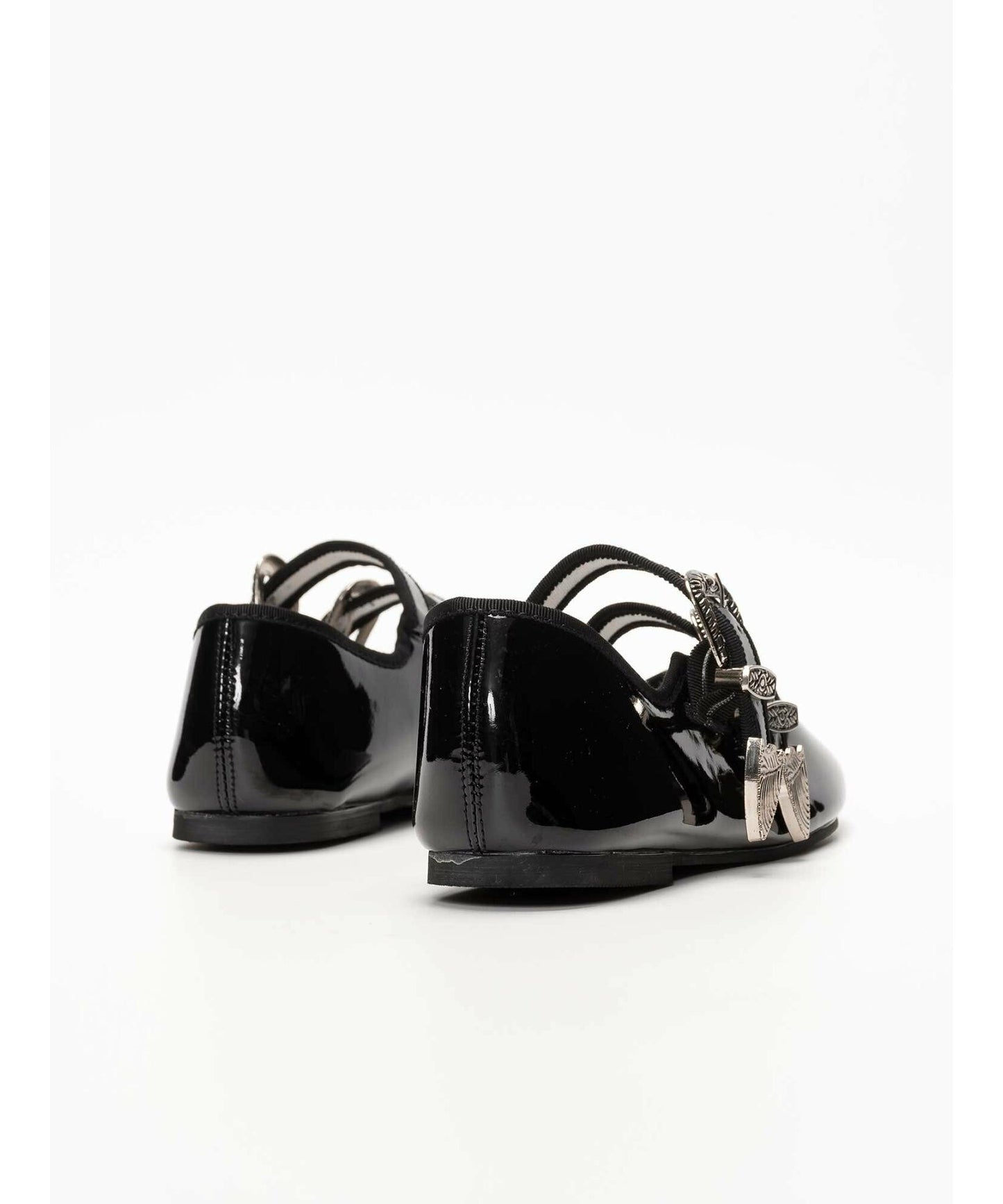 『預訂』SVEC Concho 雙銀扣瑪麗珍平底淺口鞋