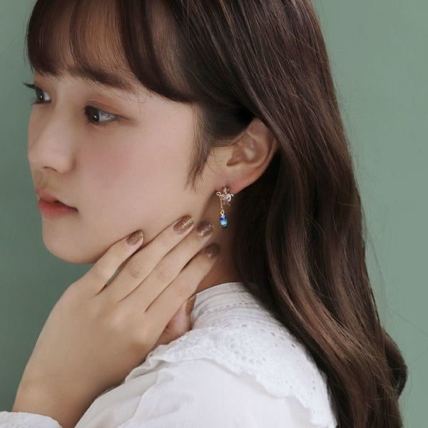 『預訂』日本 Ayatorie 貓咪釣魚耳環