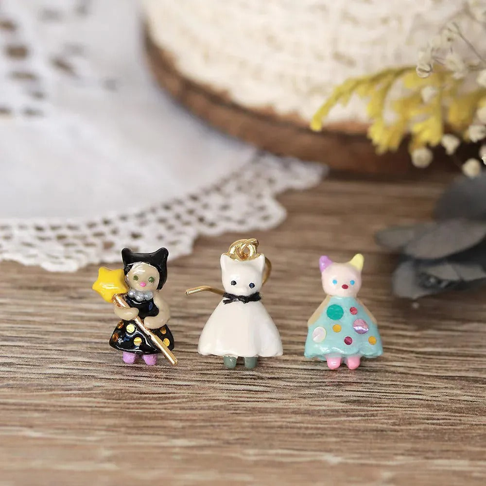 『預訂』日本 Ayatorie 貓咪萬聖節耳環