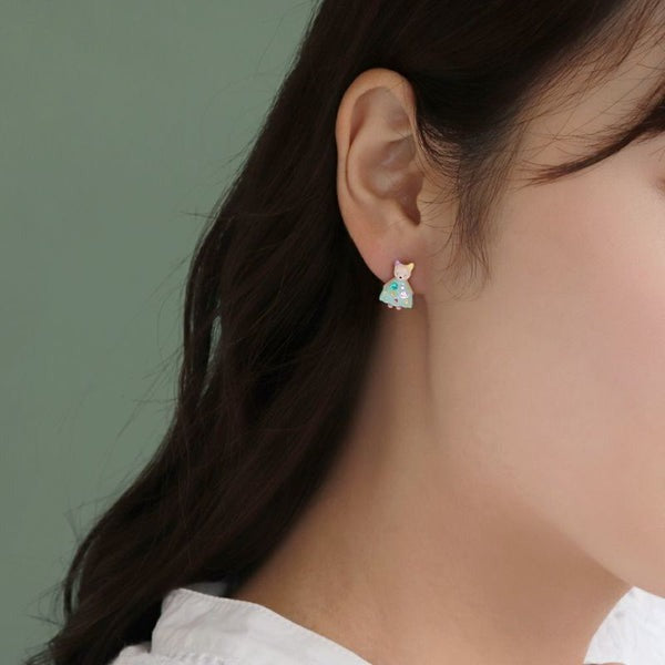 『預訂』日本 Ayatorie 貓咪萬聖節耳環