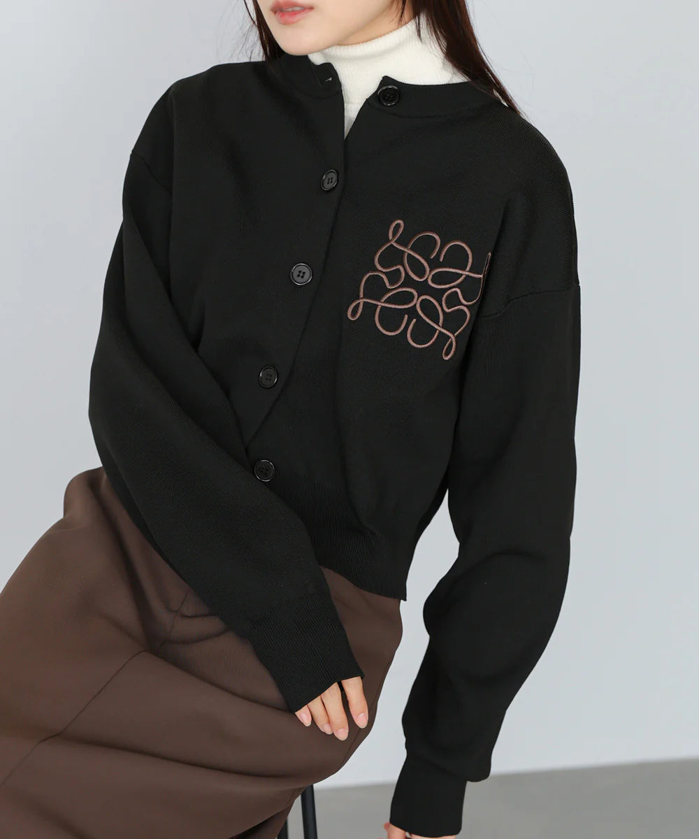 『預訂』日本 Bab 刺繡針織外套