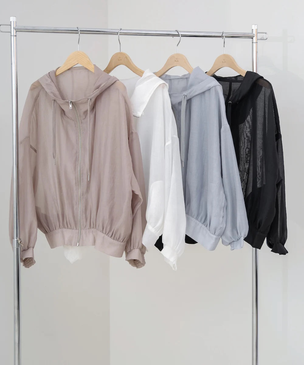 『預訂』日本 Bab 透膚連帽外套