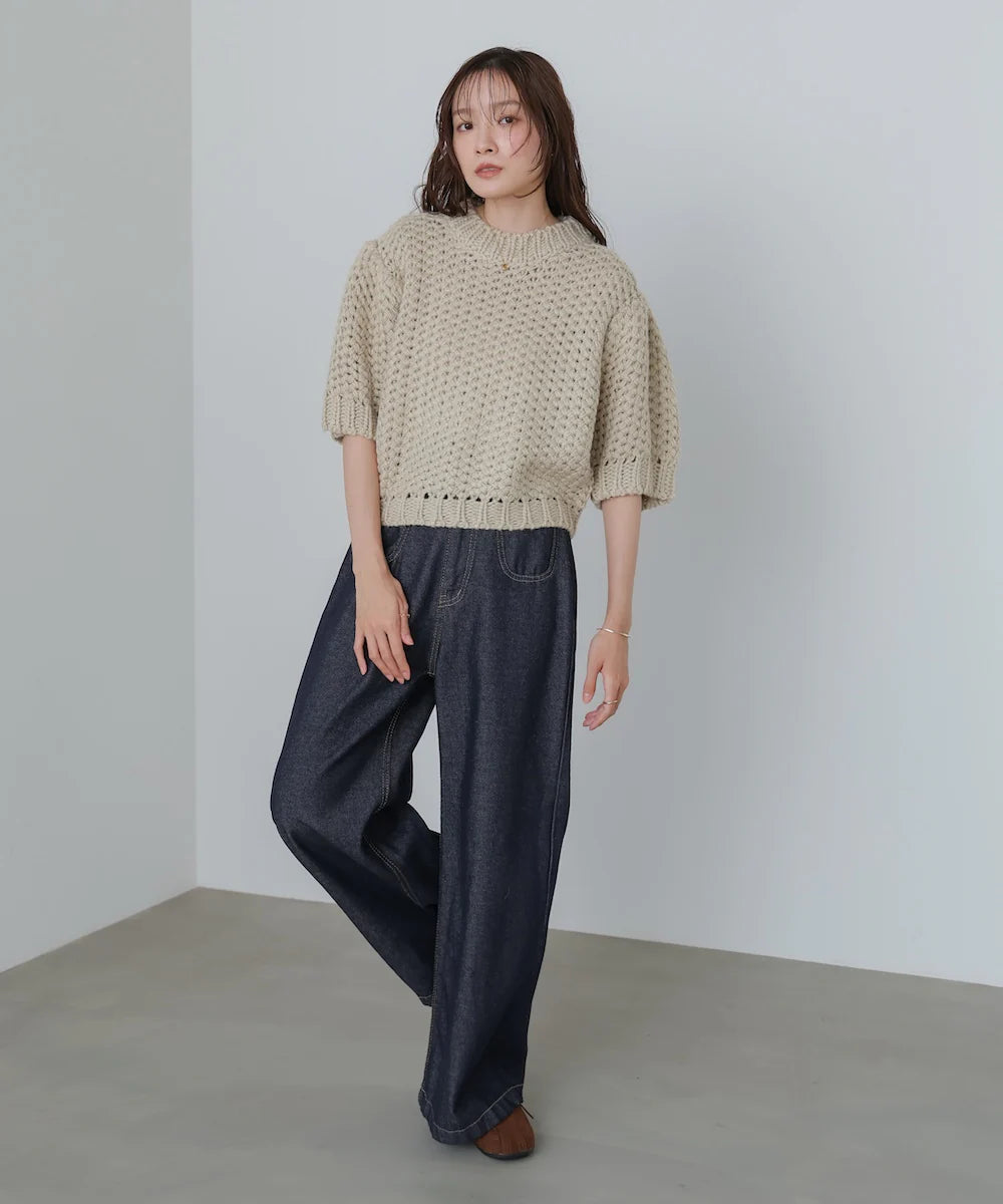 『預訂』日本 Bab 短袖針織上衣