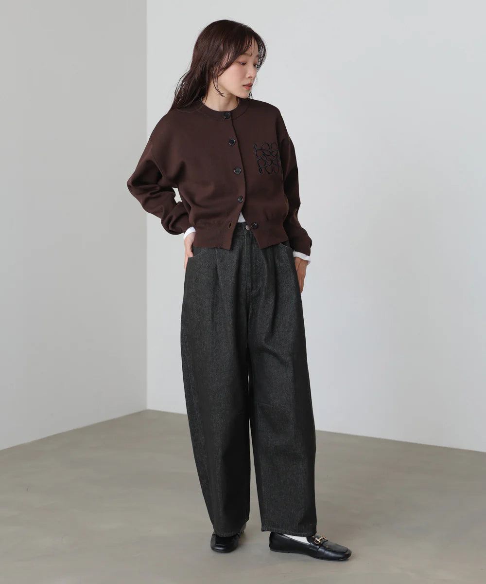 『預訂』日本 Bab 刺繡針織外套