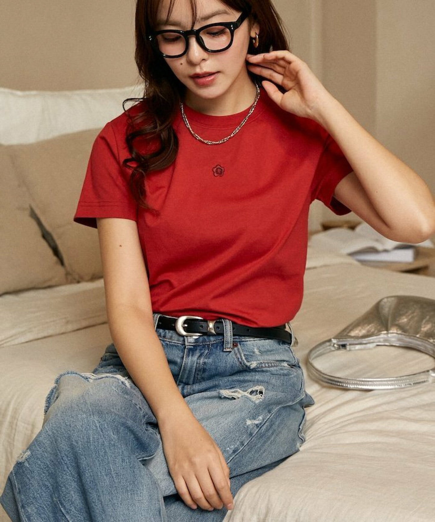 『預訂』MARY QUANT×PUBLUX 聯名刺繡T恤