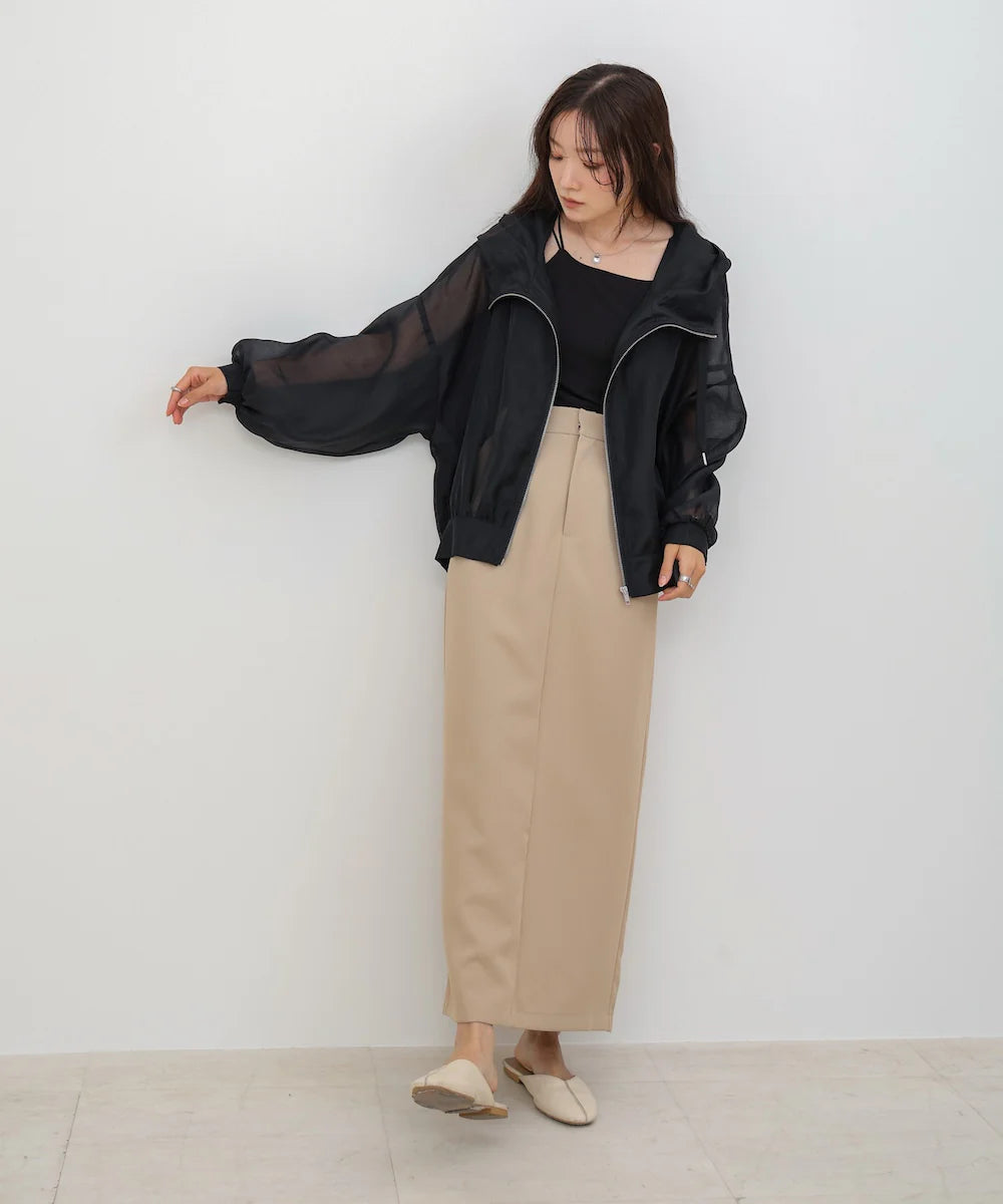 『預訂』日本 Bab 透膚連帽外套