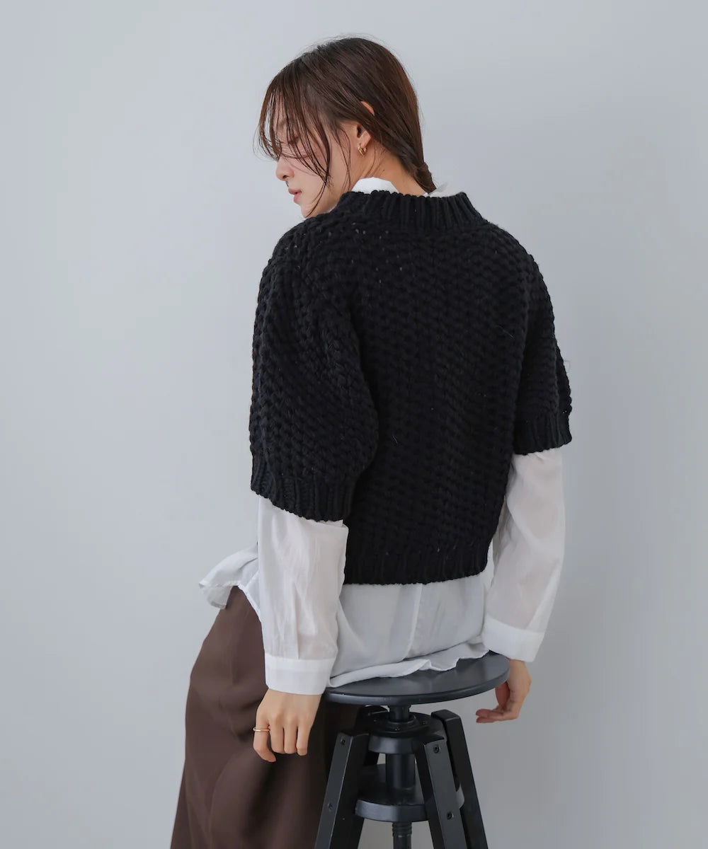 『預訂』日本 Bab 短袖針織上衣