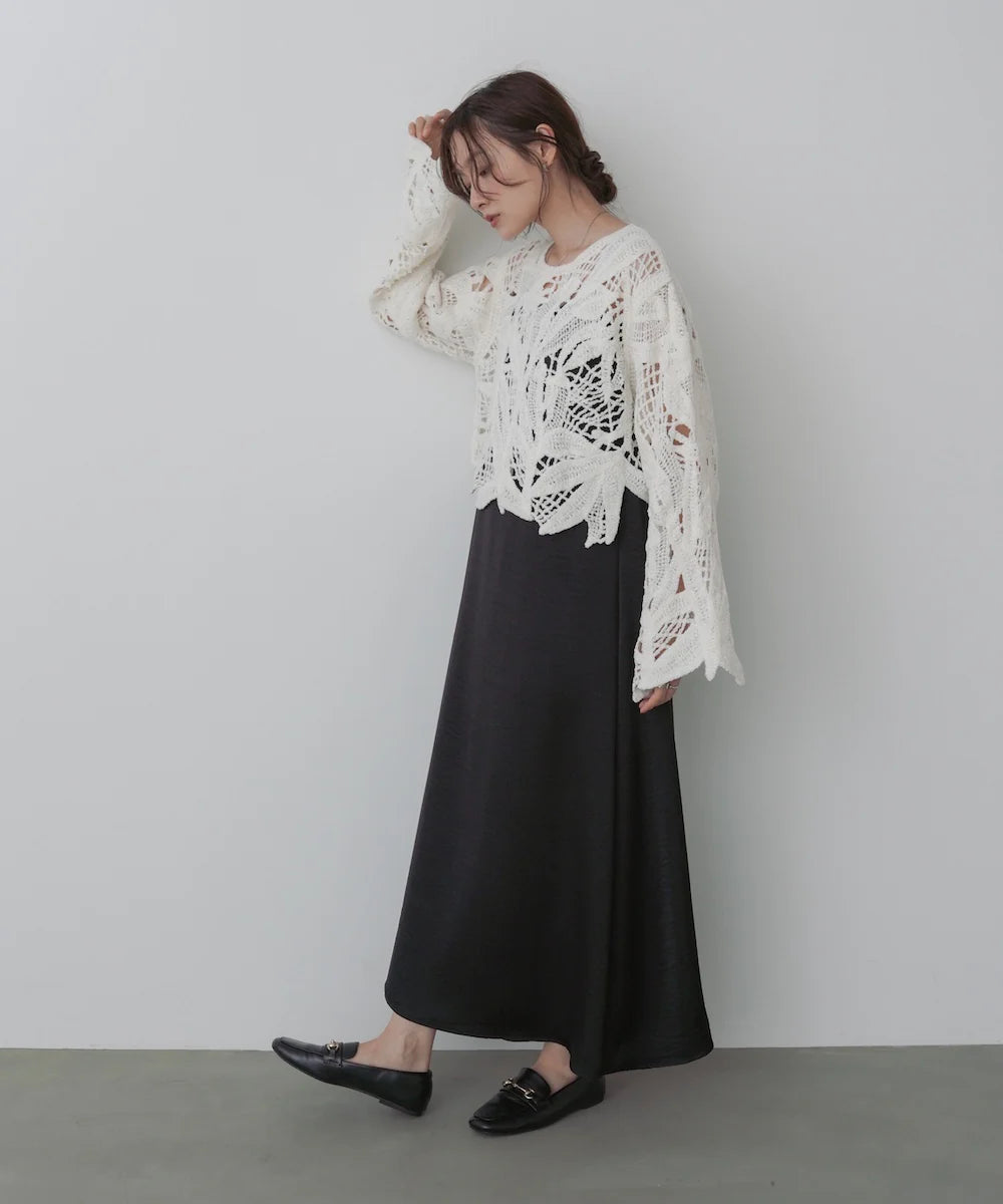 『預訂』日本 Bab 毛絨鉤針短上衣