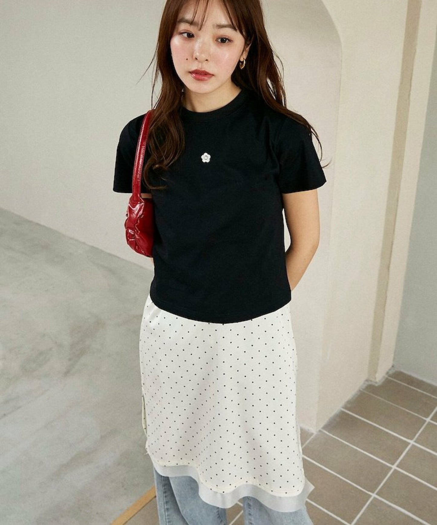 『預訂』MARY QUANT×PUBLUX 聯名刺繡T恤