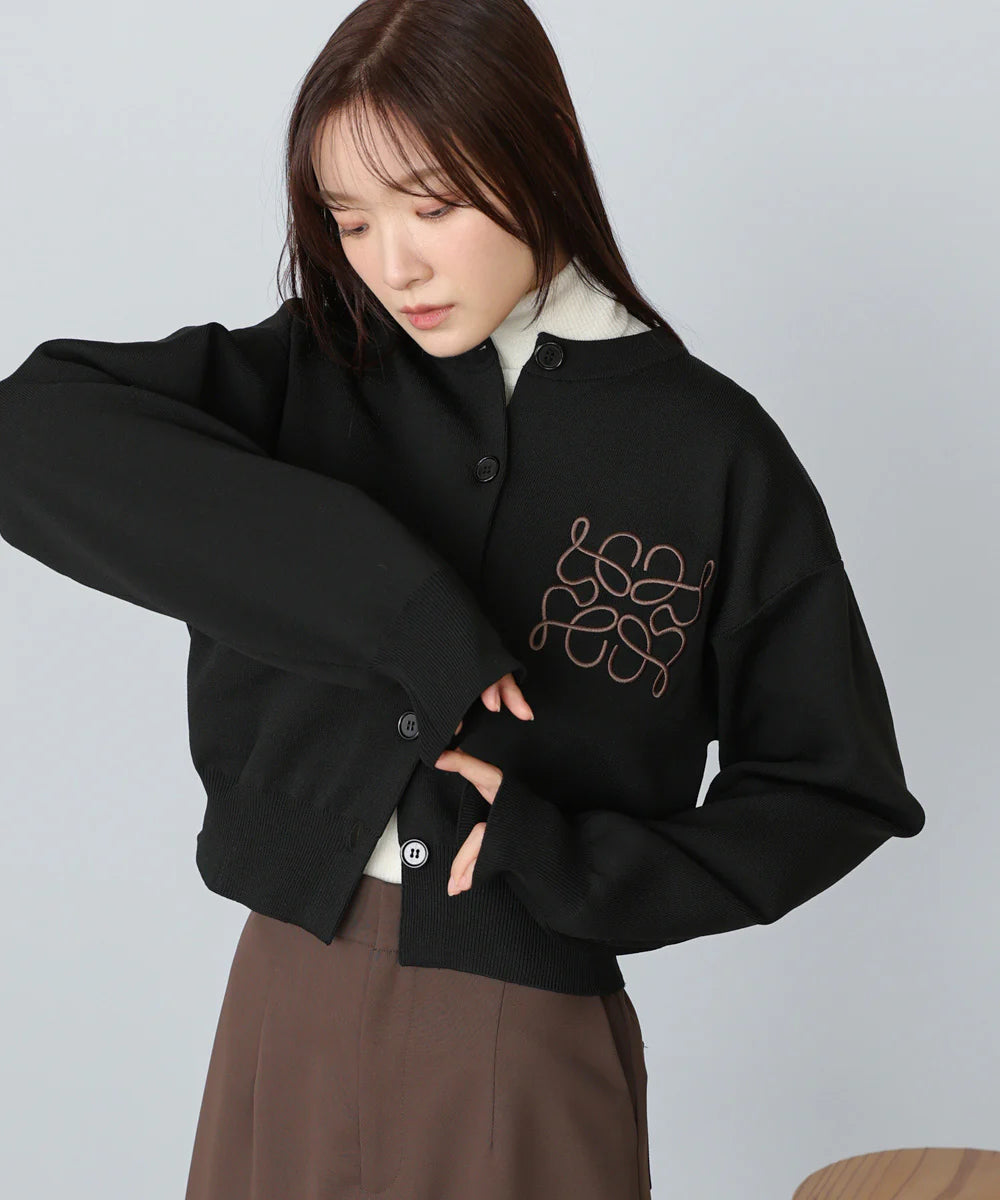 『預訂』日本 Bab 刺繡針織外套