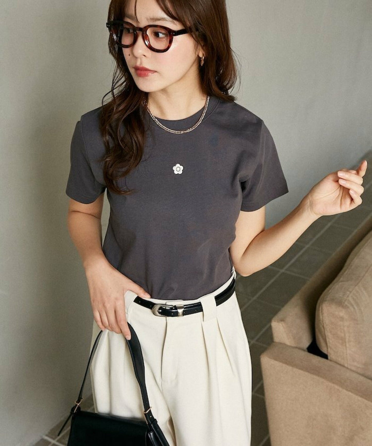 『預訂』MARY QUANT×PUBLUX 聯名刺繡T恤