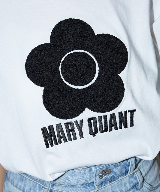 『預訂』MARY QUANT× PUBLUX Sagara Flower 刺繡 Tee