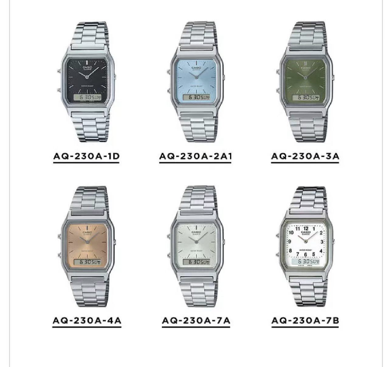 Casio 復古手錶 AD-230A 系列