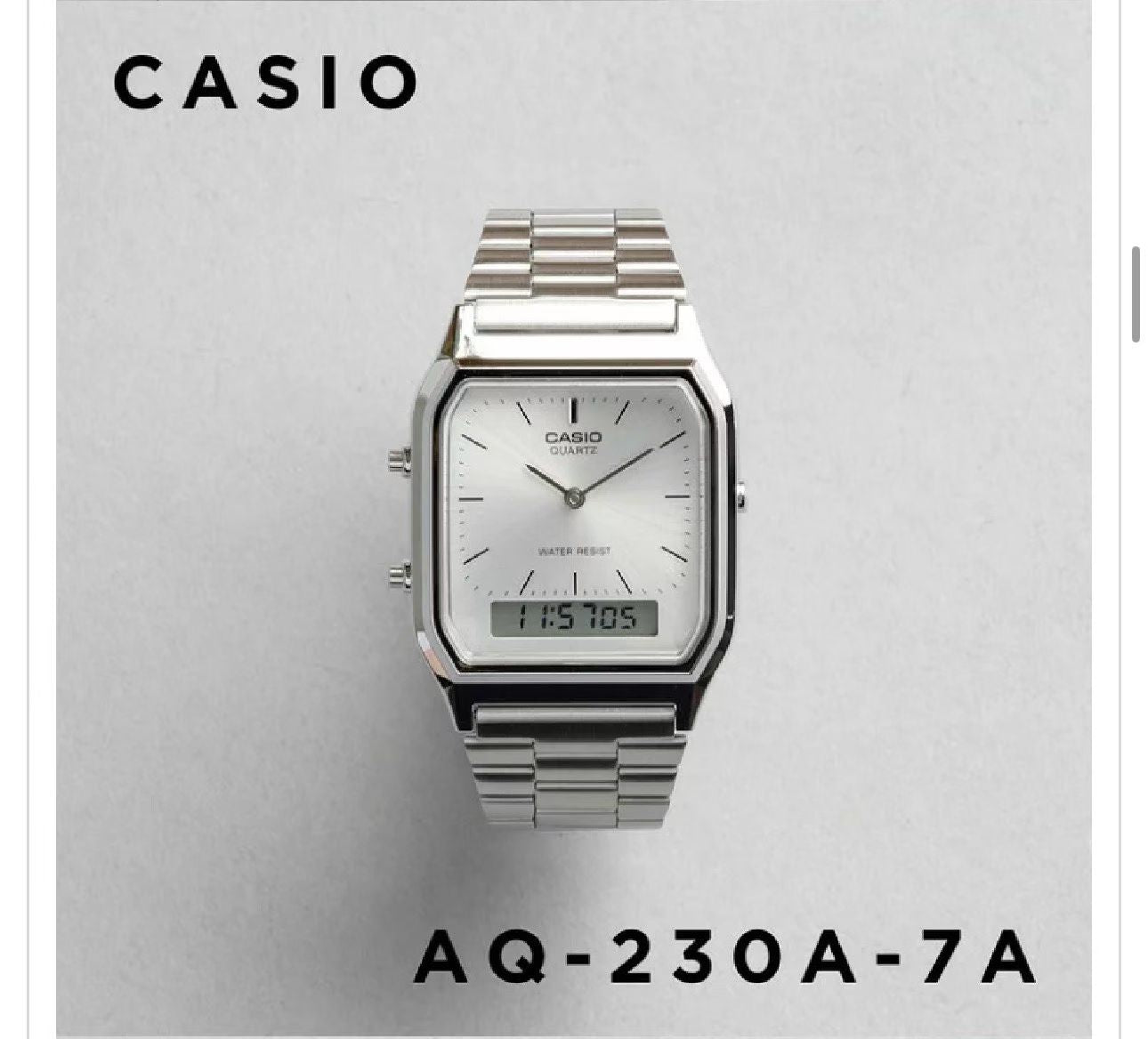 Casio 復古手錶 AD-230A 系列